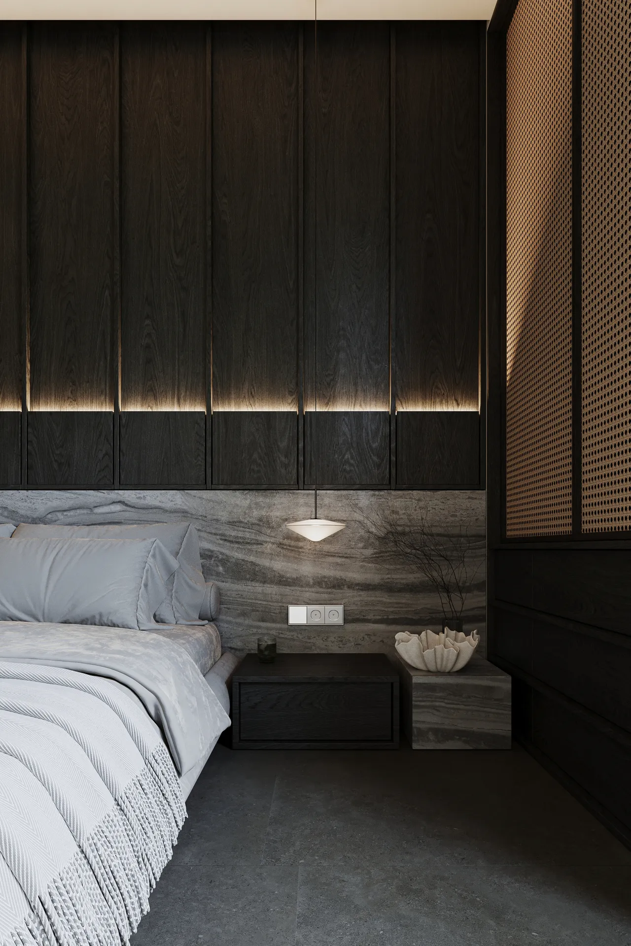 Elison pool view suite interior